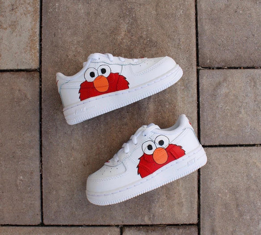 Pick Your Style Custom Kids Air Force 1 Sneakers | Baby Elmo